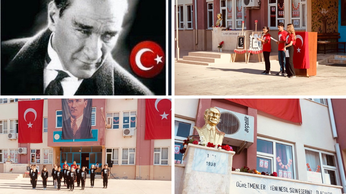 10 Kasım Atatürk'ü Anma Töreni Düzenlendi